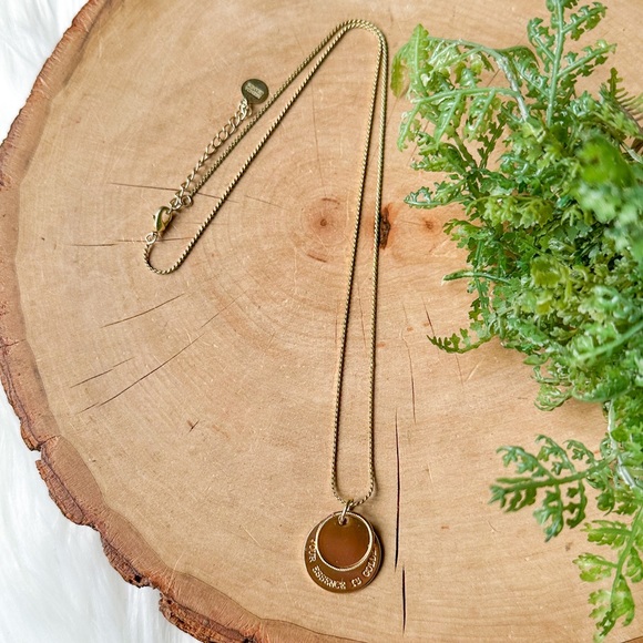 Brenda Grands 18K GF “Your Essence Is Golden” Gold Necklace - Picture 2 of 5